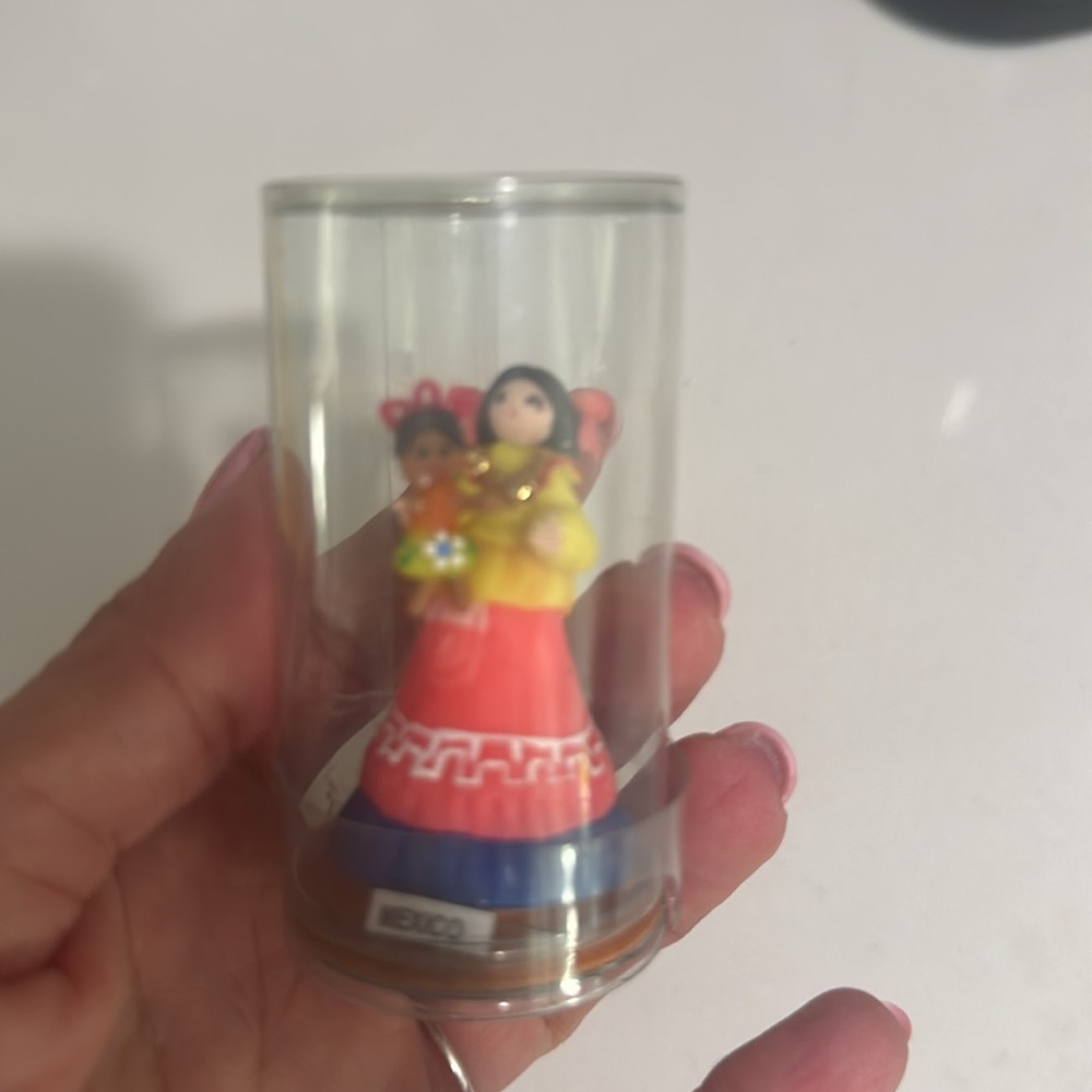 Colorful Mexican Doll Toy figurine - Picture 2 of 3